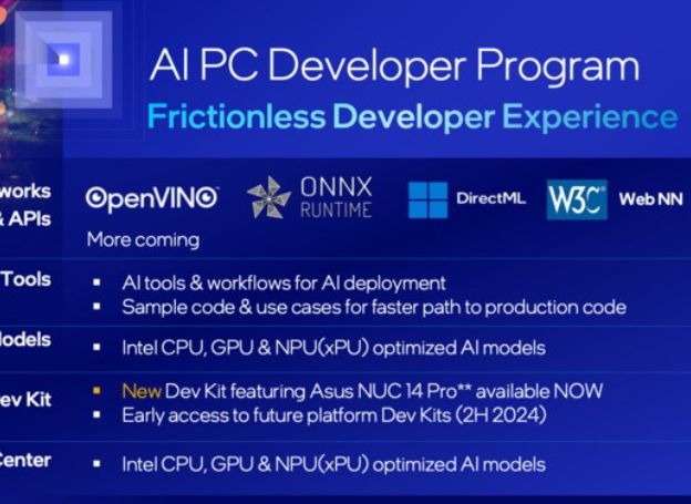 인텔, AI PC 소프트웨어 개발자 및 하드웨어 벤더를 위한 신규 프로그램 발표