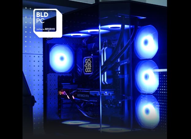 ㈜브라보텍, 브랜드 인증 PC ‘BRAVO BLD NO5 EDGE’ 테마 게이밍 데스크탑 출시