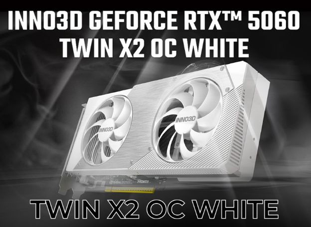㈜아이노비아, INNO3D 지포스 RTX™ 5060 D7 8GB TWIN X2 시리즈 공식 출시