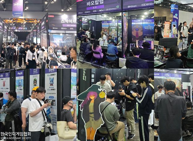 (사)한국인디게임협회 ‘2025 PlayX4’ 인디게임 전시관 ‘인디오락실’, 지난 25일(일) 종료