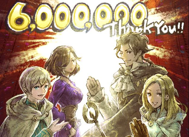 ‘옥토패스 트래블러 시리즈’ 판매량 600만 장 돌파 및 60% 할인 중