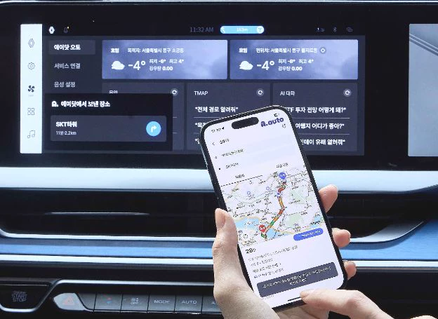 SK텔레콤, 차세대 차량용 AI 에이전트 '에이닷 오토' 공개