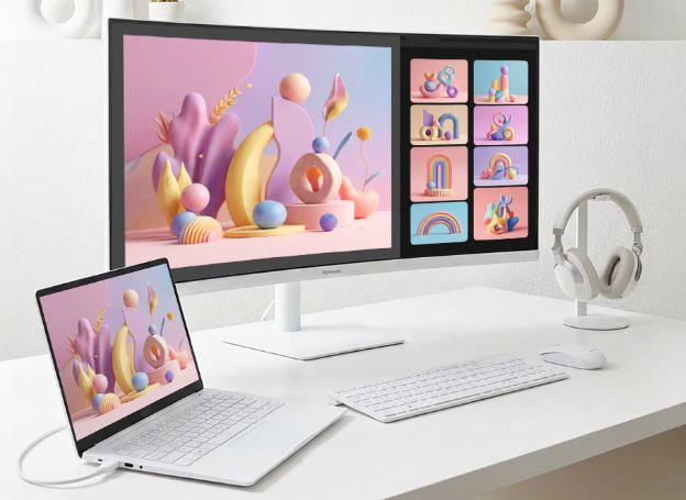 ㈜알파스캔디스플레이, 아이코닉 화이트 USB-C 38인치 모니터 ‘3824QW’ 출시