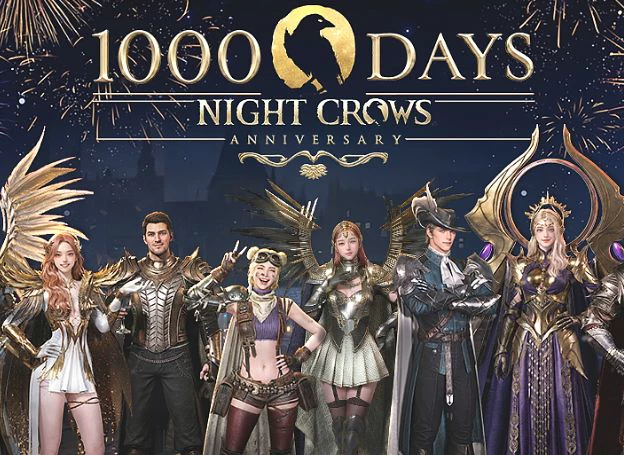 ㈜위메이드 ‘나이트 크로우’ 서비스 1000일 기념 이용자 감사 캠페인 진행 중