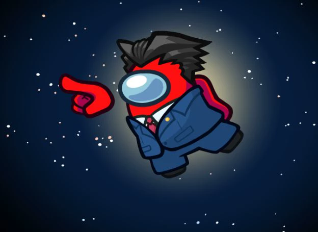 어몽 어스, 역전재판 ‘나루호도 류이치’ 콜라보