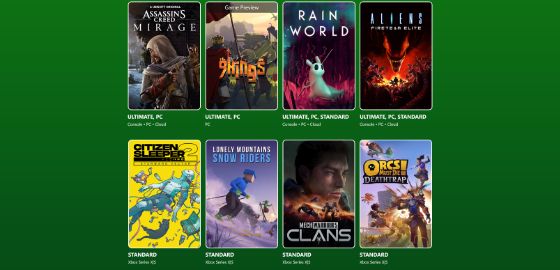 big image Xbox 게임패스, 8월 1차 추가 게임 목록