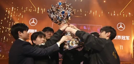 big image V6-쓰리핏, LoL 월드 챔피언십 ‘T1’ 우승